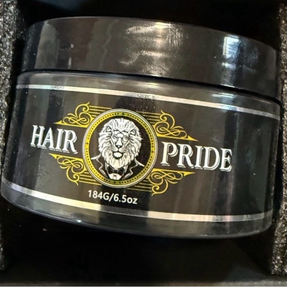 NIB Hair Pride Men's Styling Pomade Strong
Hold Low Shine 6.5oz